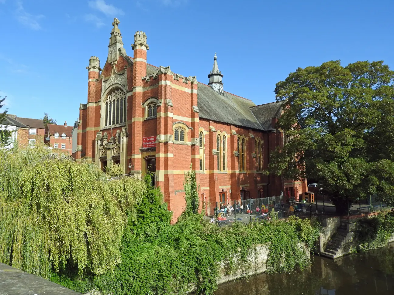 Evesham Methodist Church Hall, the home of Shine Out of School Clubs